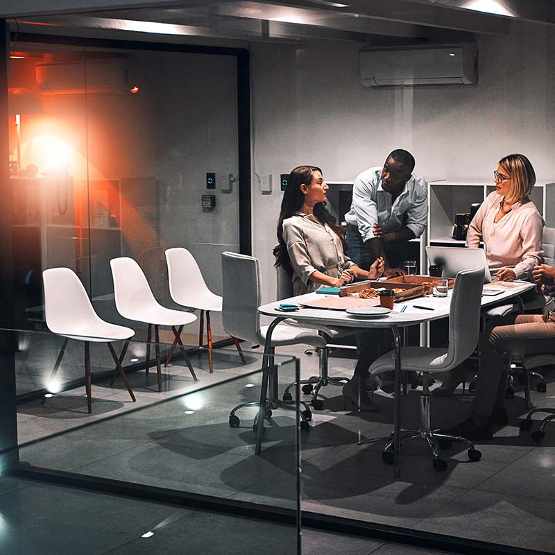 Connected Buildings and the Future of Work: Redefining Office Spaces